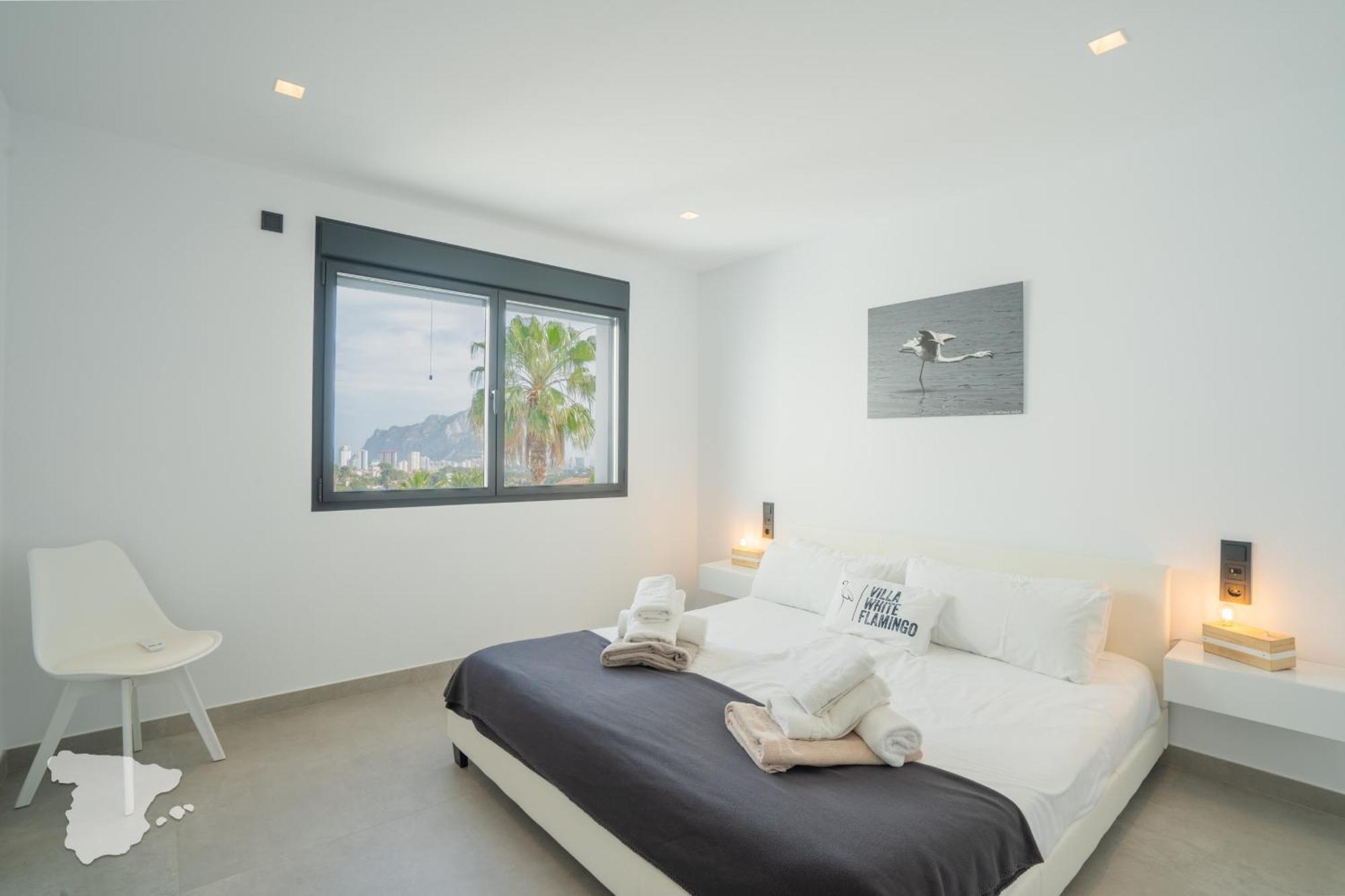 Villa Costablancadreams White Flamingo In